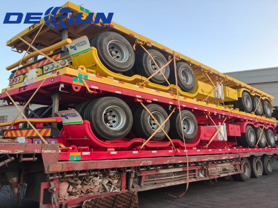 Trailer separa 40 kaki akan dihantar ke Tanzania