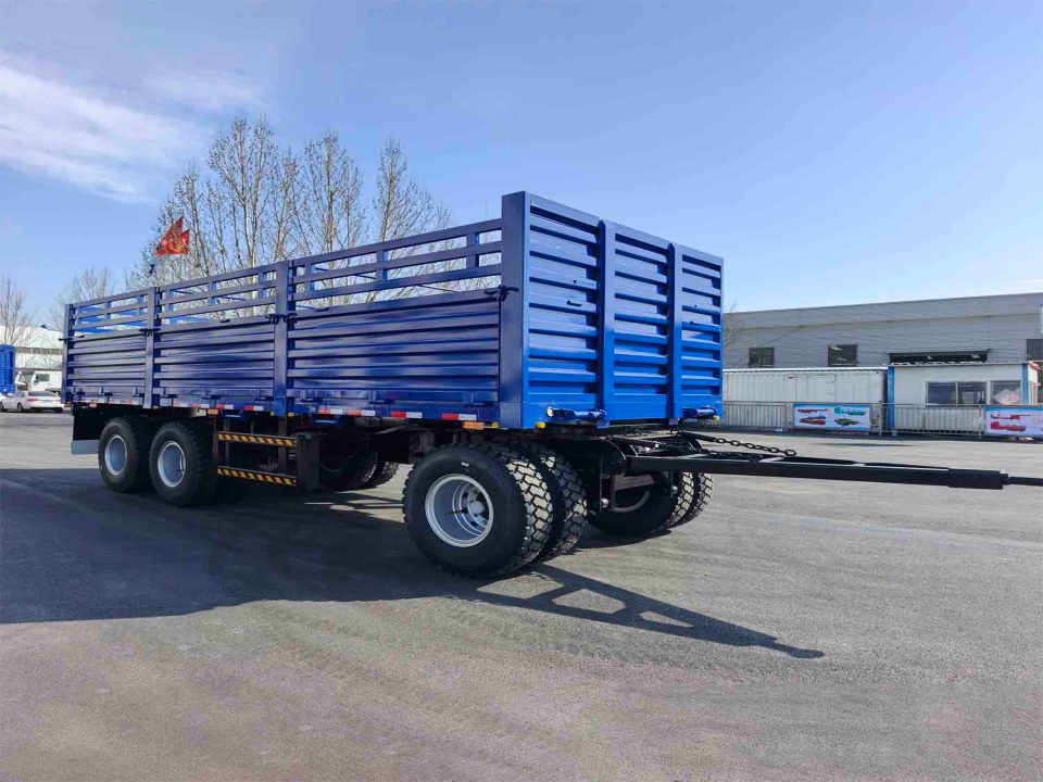 Derun Fence Cargo Drawbar Trailer & Truck akan dihantar ke Ethiopia