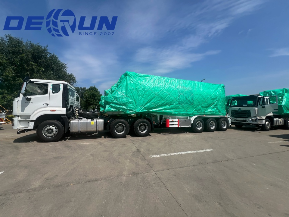 Trailer Semi Tangki Tangki Tangki Tangki Siap ke UAE