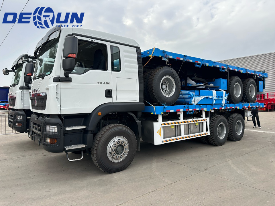 Tiga set treler kuasa kuda Howo TX 400 akan dihantar ke Somalia