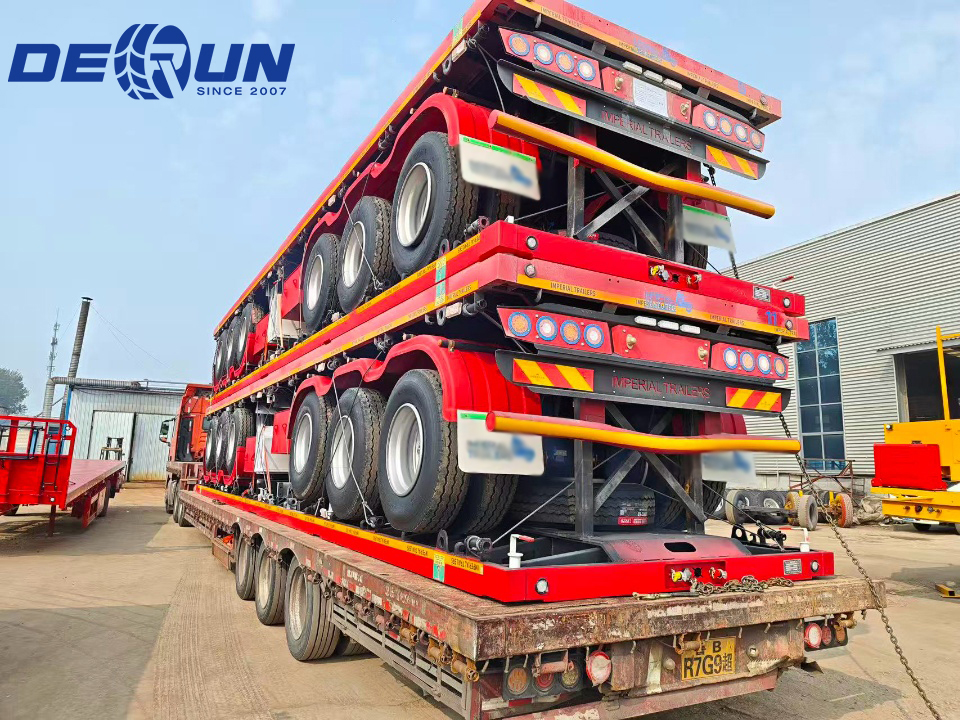 Tiga set trailers flatbed akan dihantar ke Zambia