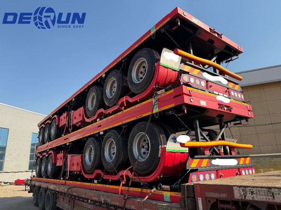 Dua set 3 gandar flatbeds akan dihantar ke Algeria
