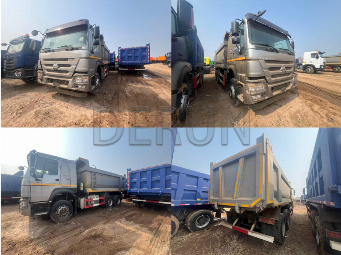 Trak sampah SINOTRUK HOWO 6x4 Berjaya Dihantar ke Algeria