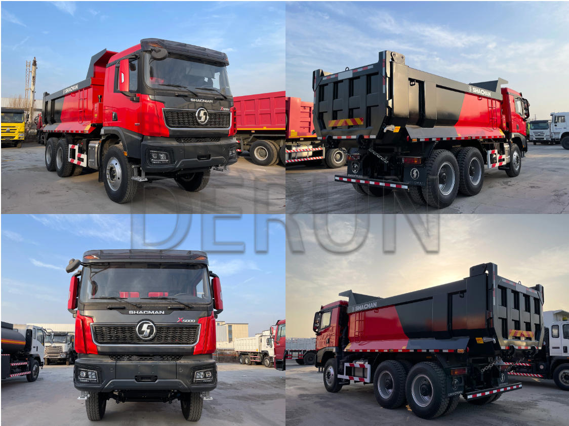 Eksport Trak Sampah 6x4 SHACMAN X5000 ke Peru