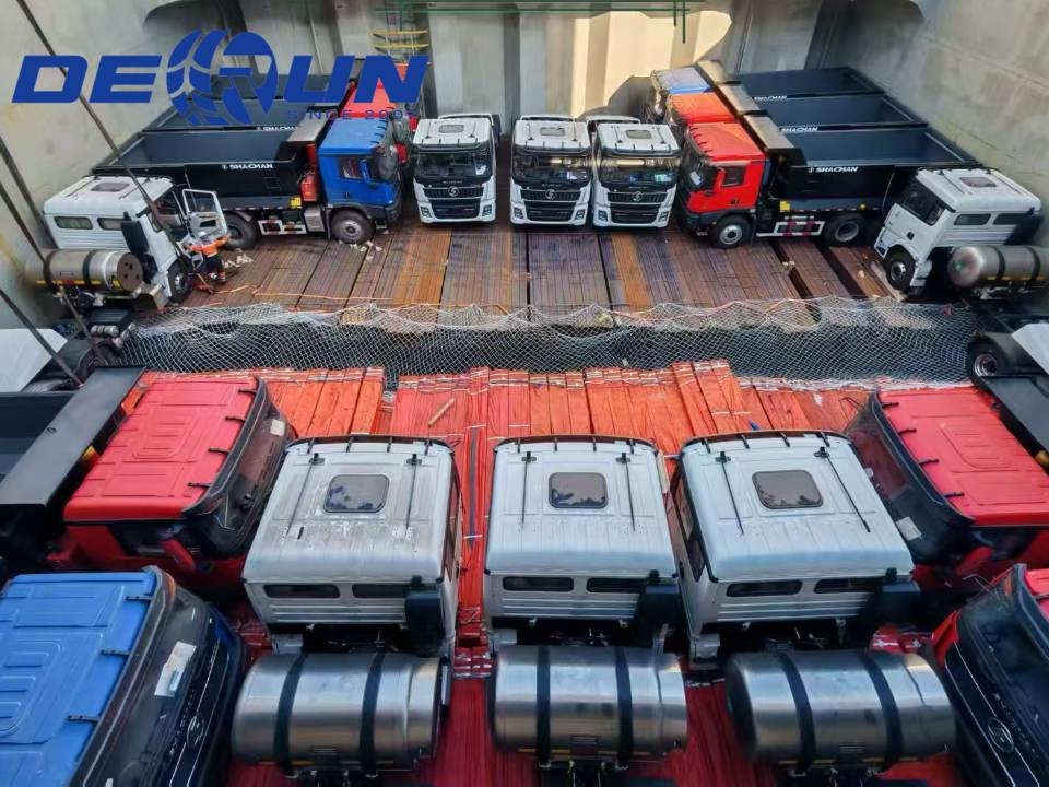 Derun berjaya menghantar trak berat Shacman ke Amerika Selatan secara pukal