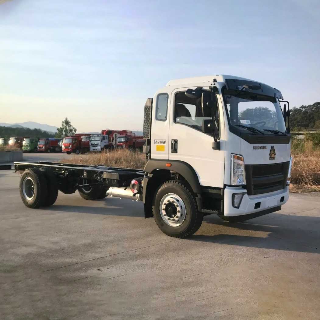 Trak casis kargo howo 4x2