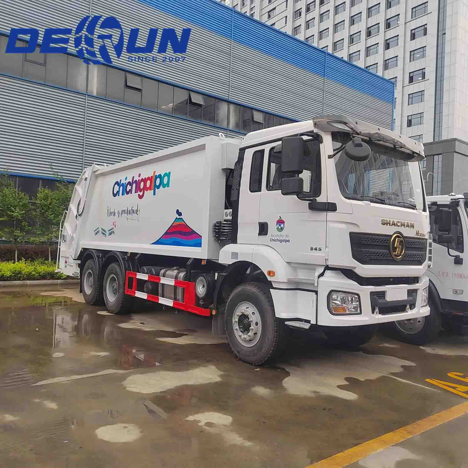 Shacman 6x4 Trak Sampah Pemadat