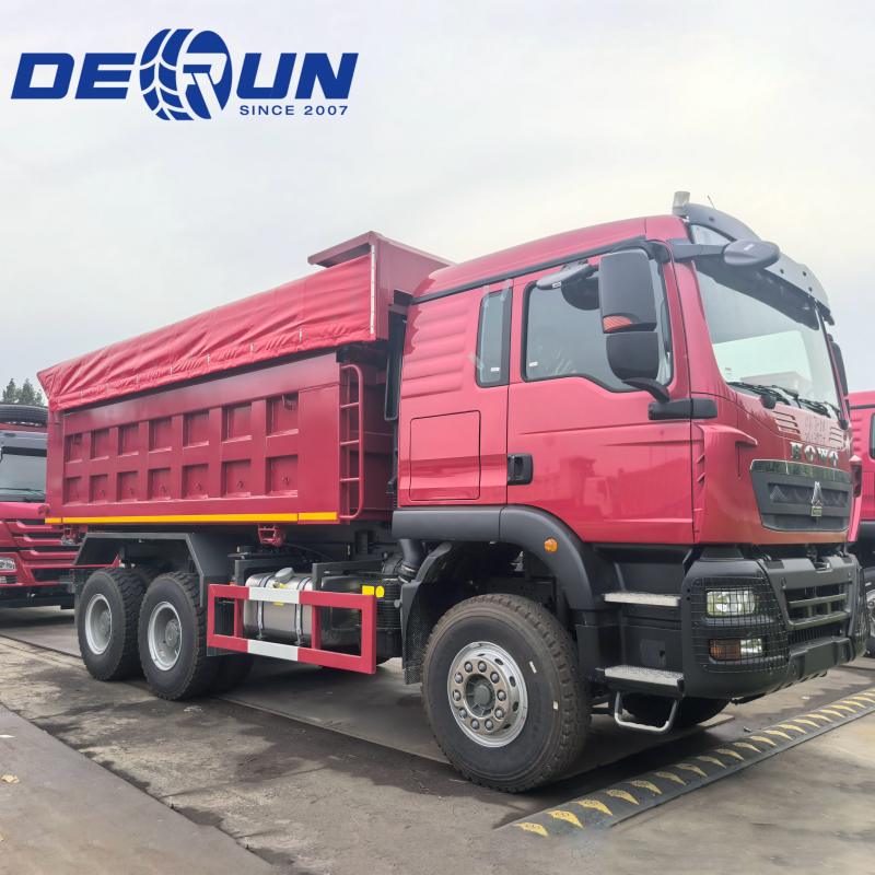 Sinotruk Howo TX 6x4 336HP Trak Dump untuk Ethiopia & Djibouti