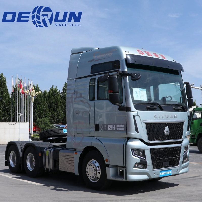 Sinotruk Sitrak 6x4 10 Roda Kepala Traktor Traktor Perdana Mover